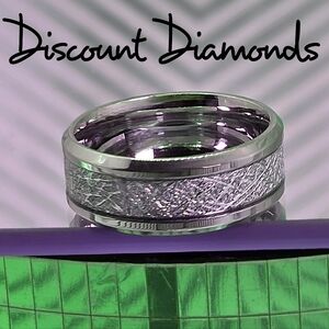 Silver Titanium Ring
